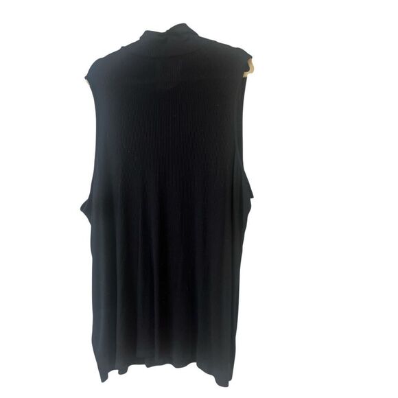 Torrid sleeveless sweater knit turtleneck sz 6 - Picture 2 of 3